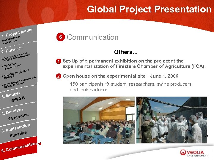 Global Project Presentation r eade ject l 1. Pro LD 6 HO MEIN Jens