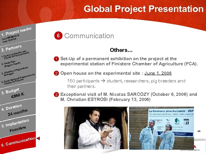 Global Project Presentation r eade ject l 1. Pro LD 6 HO MEIN Jens