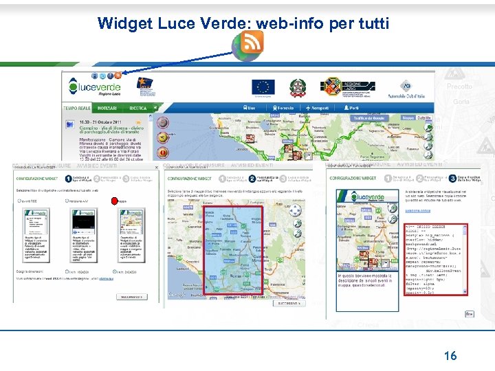Widget Luce Verde: web-info per tutti 16 