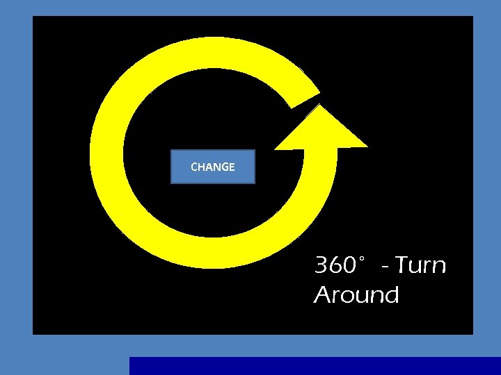 CHANGE 360 - Turn Around o 