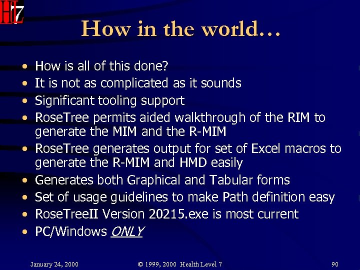 How in the world… • • • How is all of this done? It