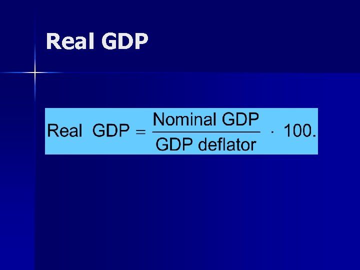 Real GDP 