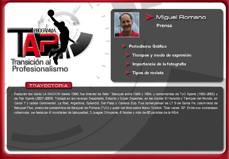 Prensa Periodismo Gráfico Tiempos y modo de expresión Importancia de la fotografía Tipos de