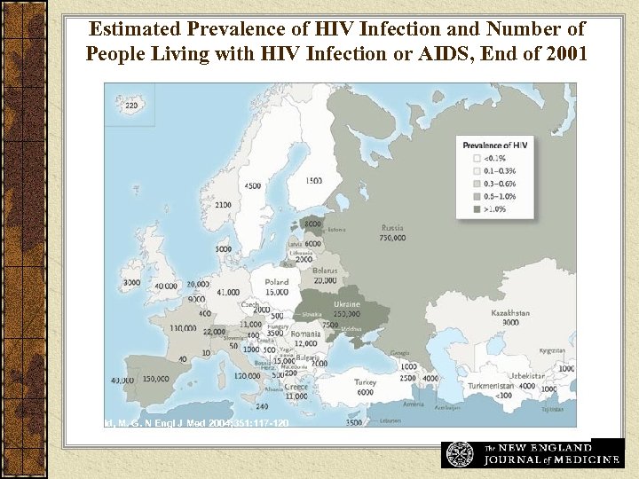 Estimated Prevalence of HIV Infection and Number of People Living with HIV Infection or