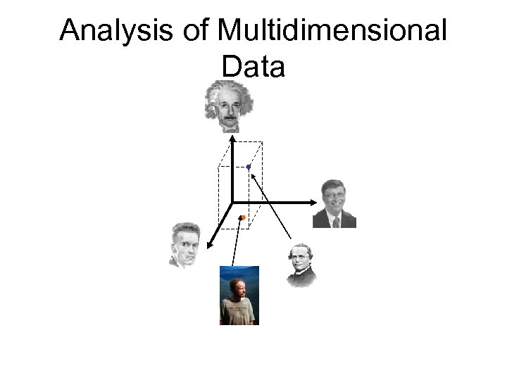 Analysis of Multidimensional Data 