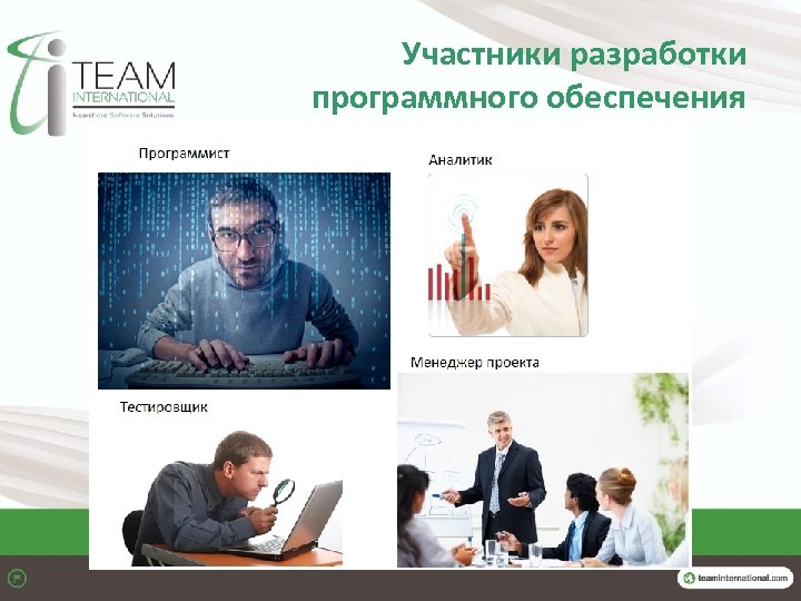 Участники разработки программного обеспечения 