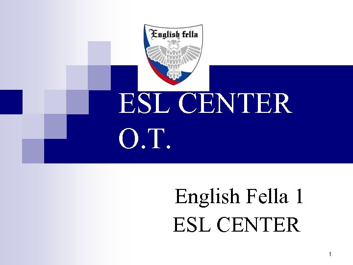 Esl Center O T English Fella 1 Esl