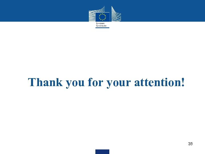 Thank you for your attention! 35 