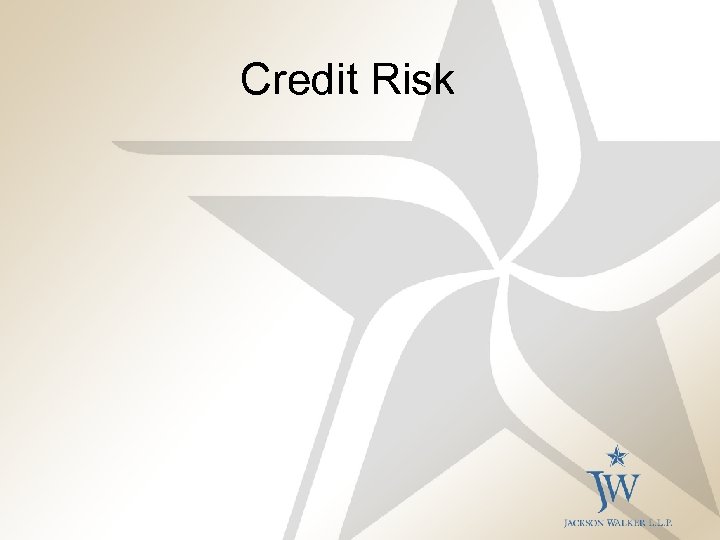 Credit Risk 