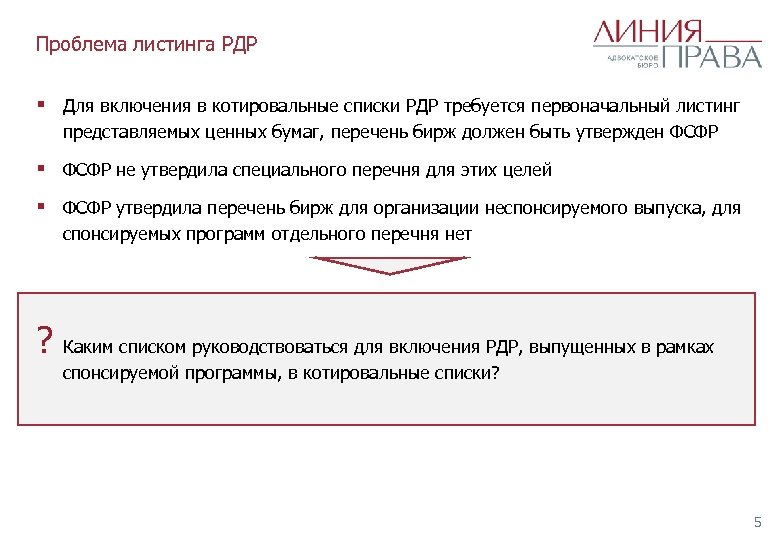 Акции не включенные в котировальные списки ответы