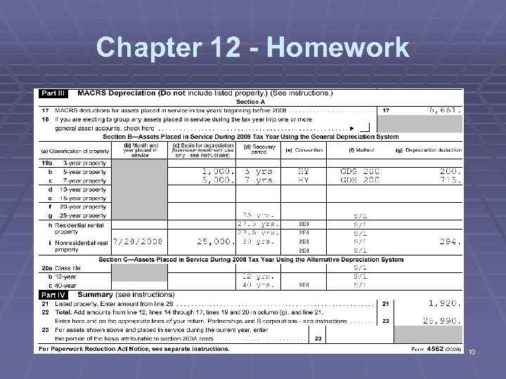 Chapter 12 - Homework 10 