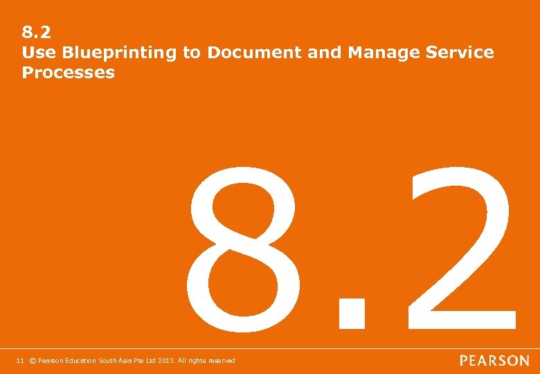 8. 2 Use Blueprinting to Document and Manage Service Processes 8. 2 11 ©