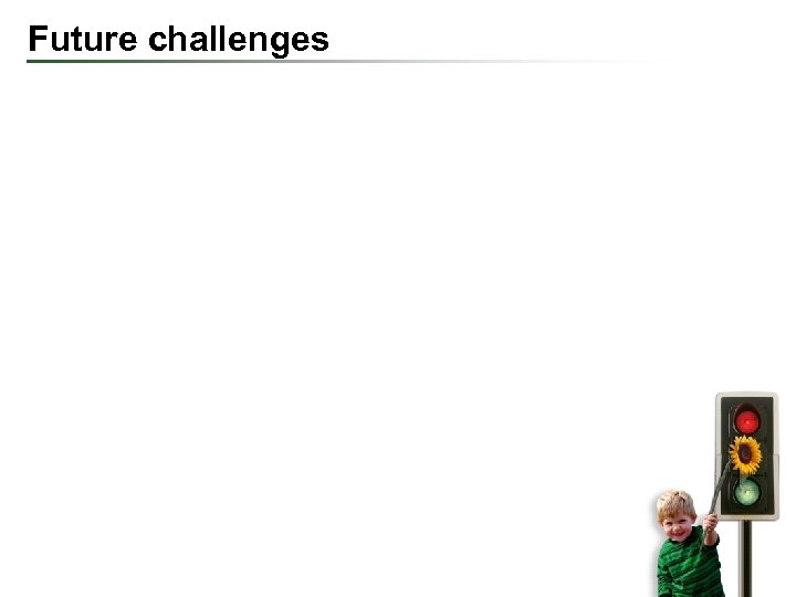 Future challenges 