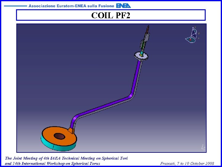 COIL PF 2 The Joint Meeting of 4 th IAEA Technical Meeting on Spherical
