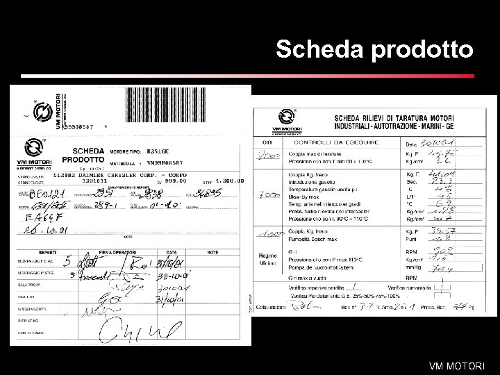 Scheda prodotto VM MOTORI 