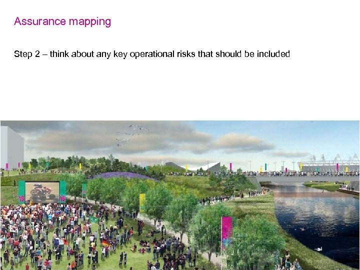 Assurance mapping Step 2 – think about any key operational risks that should be