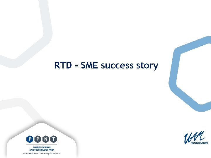 RTD - SME success story 