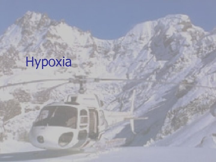 Hypoxia 