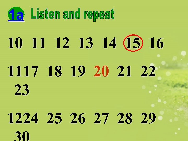 1 a 10 11 12 13 14 15 16 1117 18 19 20 21