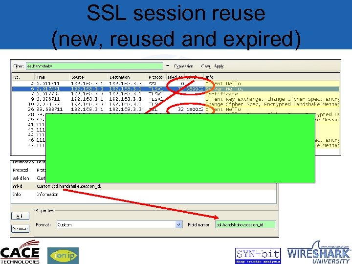 SSL session reuse (new, reused and expired) 