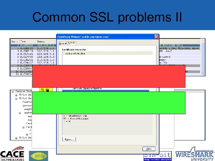 Common SSL problems II 