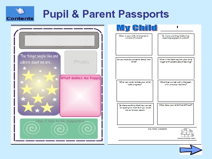 Pupil & Parent Passports 