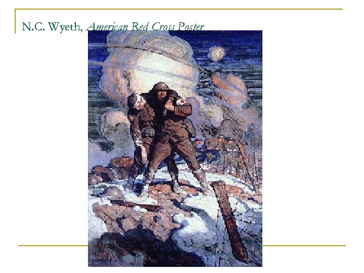 N. C. Wyeth, American Red Cross Poster 