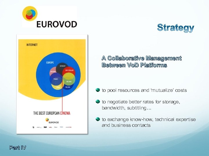 A Collaborative Management Between Vo. D Platforms to pool resources and ‘mutualize’ costs to