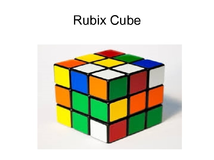 Rubix Cube 