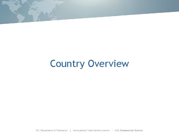 Country Overview 