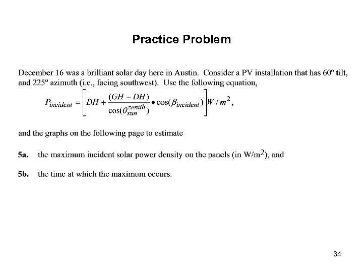 Practice Problem 34 