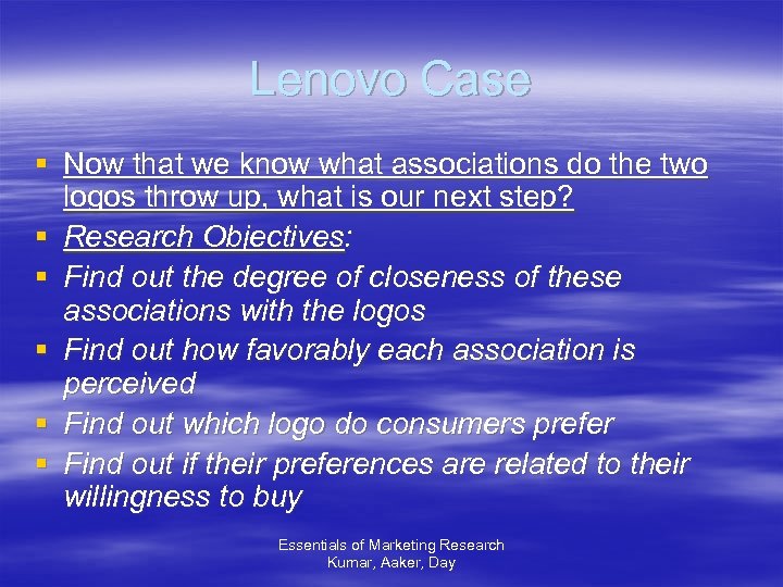 Lenovo Case § Now that we know what associations do the two logos throw