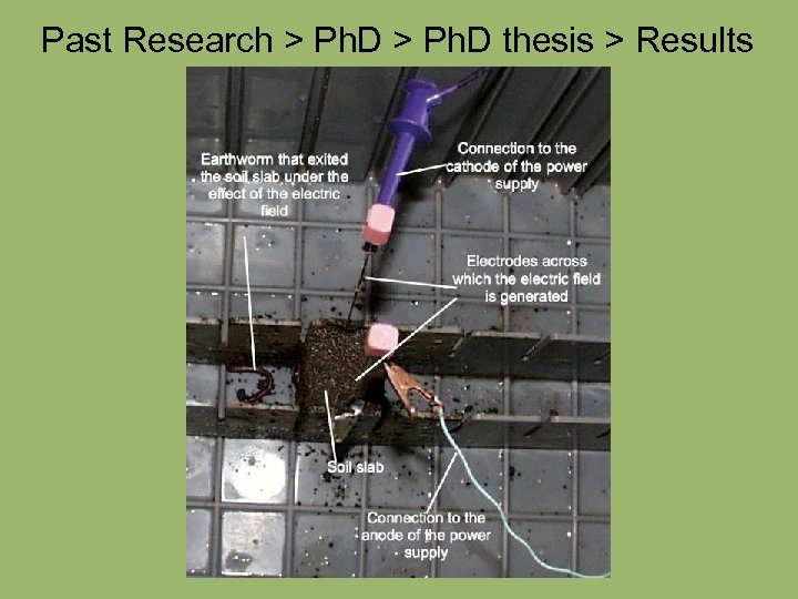 Past Research > Ph. D thesis > Results 