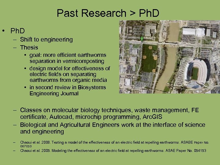 Past Research > Ph. D • Ph. D – Shift to engineering – Thesis