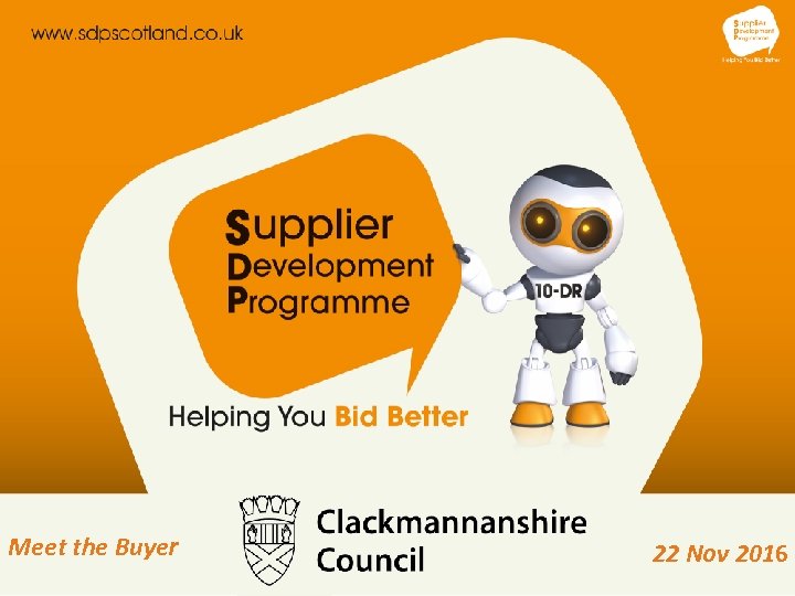 Meet the Buyer 22 Nov 2016 