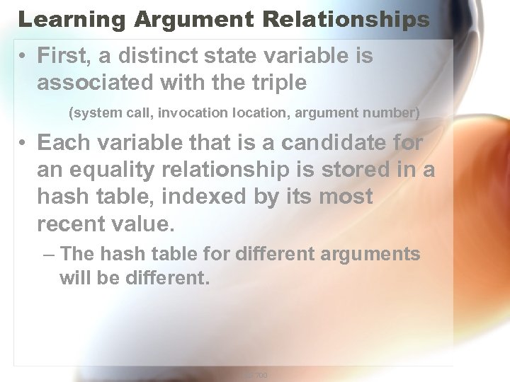 Learning Argument Relationships • First, a distinct state variable is associated with the triple