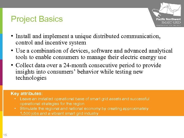 Project Basics • Install and implement a unique distributed communication, control and incentive system