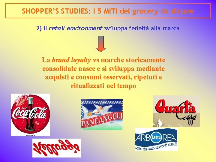 SHOPPER’S STUDIES: I 5 MITI del grocery da sfatare 2) Il retail environment sviluppa