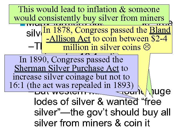 This would lead & inflation. Movements Greenback to Silver & someone would consistently buy