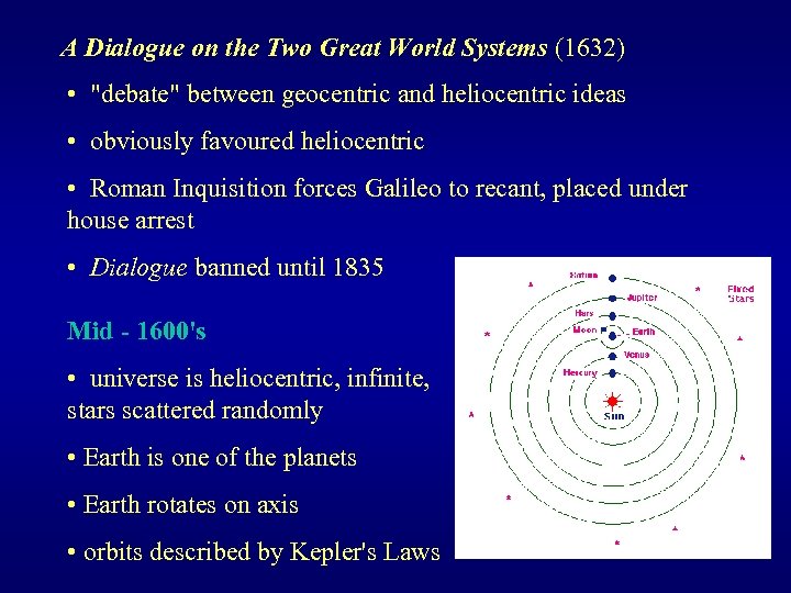 A Dialogue on the Two Great World Systems (1632) • 