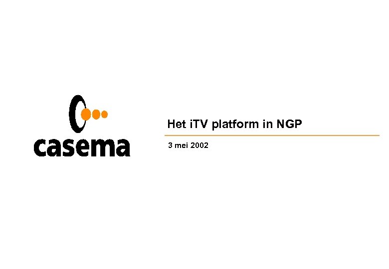 Het i. TV platform in NGP 3 mei 2002 