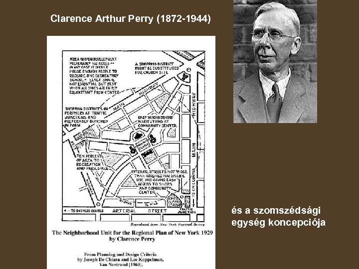 Clarence Arthur Perry (1872 -1944) és a szomszédsági egység koncepciója 