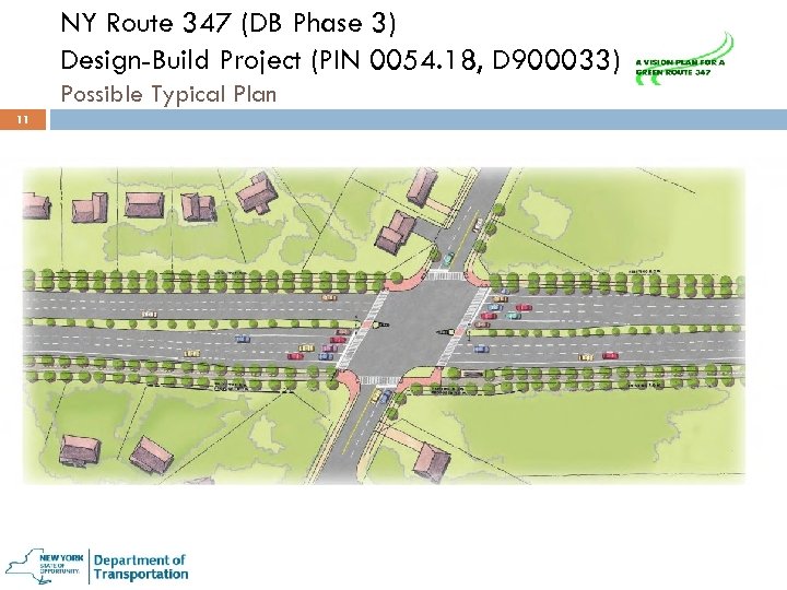 NY Route 347 (DB Phase 3) Design-Build Project (PIN 0054. 18, D 900033) Possible