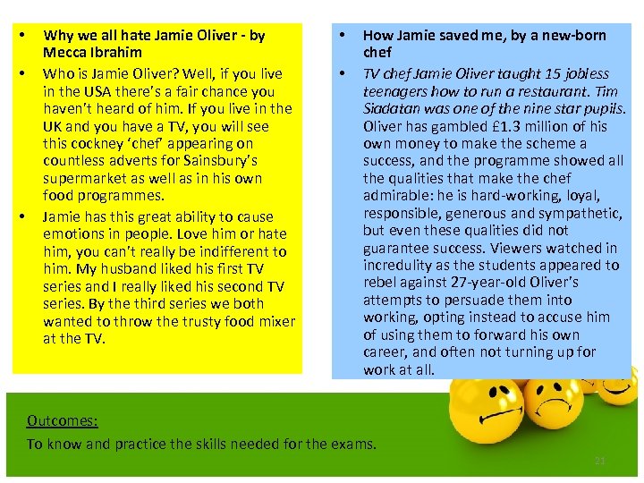  • • • Why we all hate Jamie Oliver - by Mecca Ibrahim