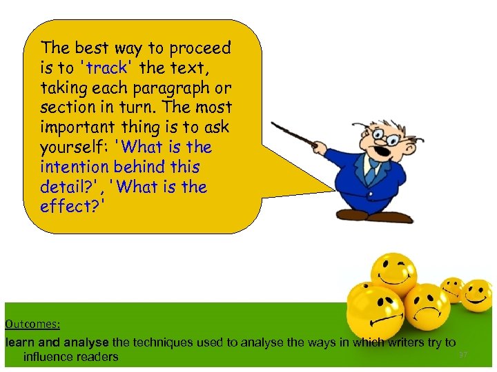 The best way to proceed is to 'track' the text, taking each paragraph or