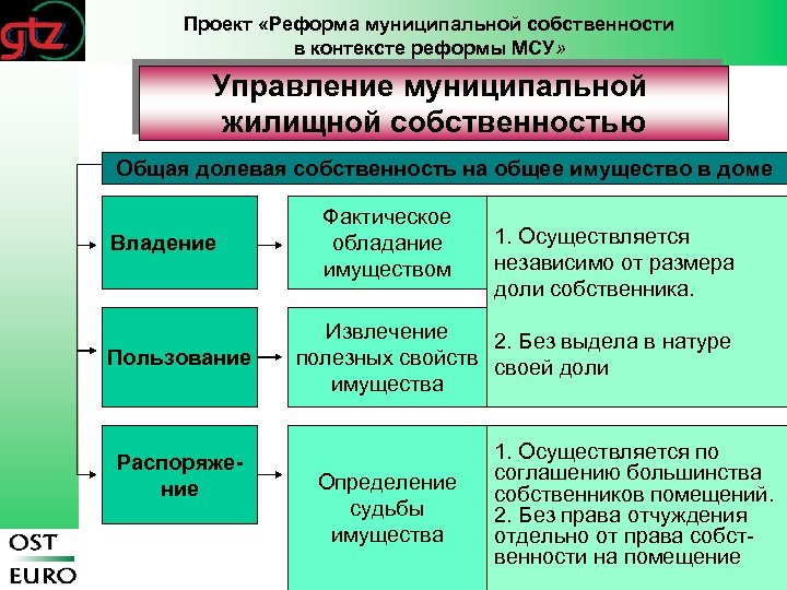 Проект реформирования это