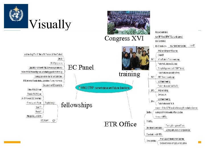 Visually Congress XVI EC Panel training fellowships ETR Office 