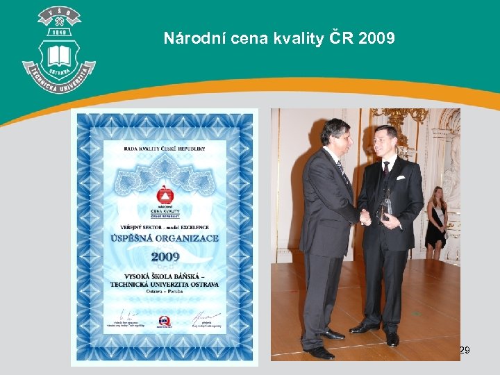 Národní cena kvality ČR 2009 29 