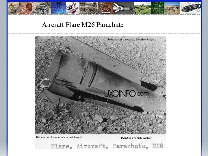 Aircraft Flare M 26 Parachute 