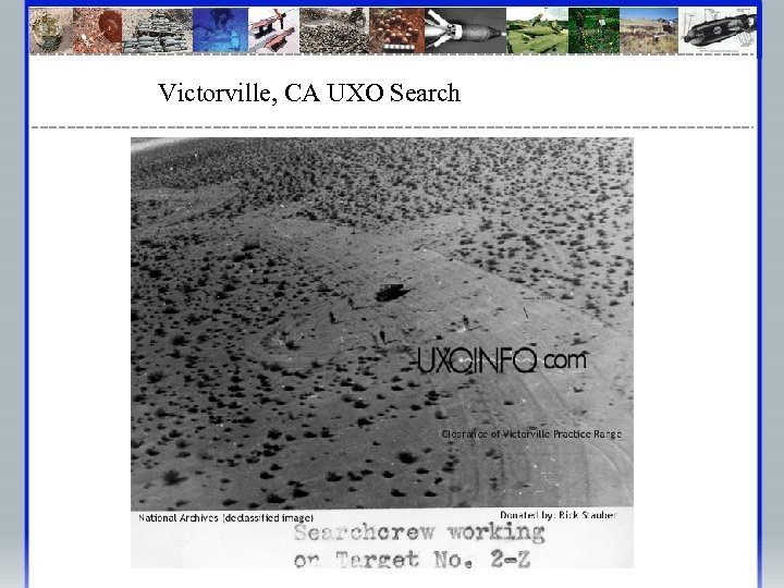 Victorville, CA UXO Search 